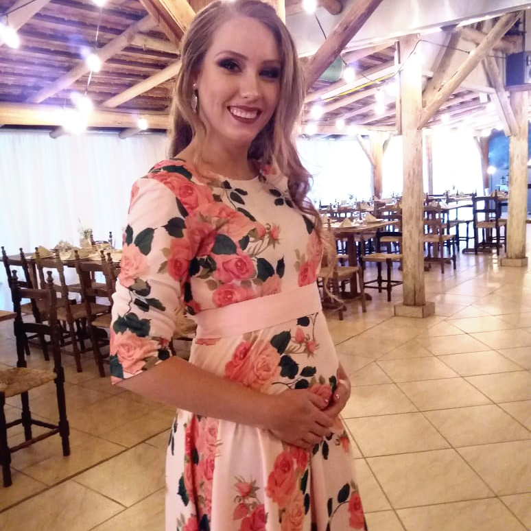 Vestidos de deals gravidas 2019